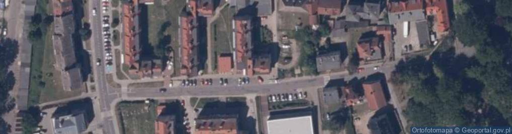 Zdjęcie satelitarne Sklep Spożywczo Przemysłowy Groszek