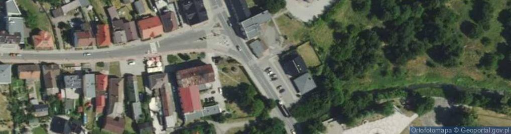 Zdjęcie satelitarne Sklep Spożywczo Przemysłowy Haga SPC Pieniuta Halina Ziętek Gabriela