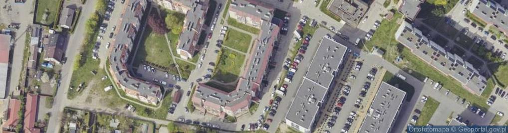Zdjęcie satelitarne Sklep Spożywczo Przemysłowy Handel Okrężny