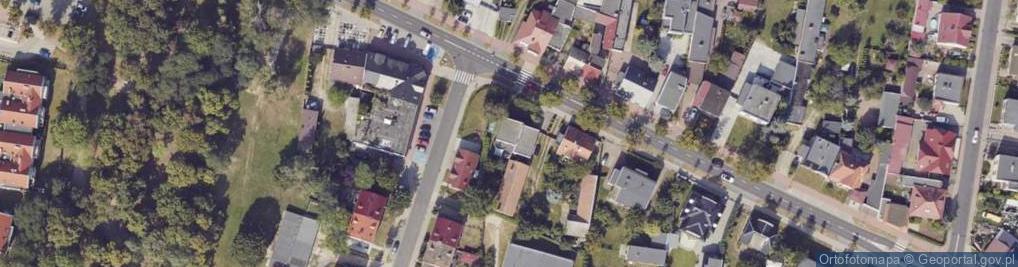Zdjęcie satelitarne Sklep Spożywczo Przemysłowy Henryk Rogoża Andrzej Grinig Wolsztyn