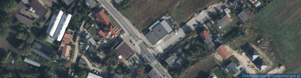 Zdjęcie satelitarne Sklep Spożywczo Przemysłowy Janusz Rybka Joanna Kaczmarek Janusz Rybka