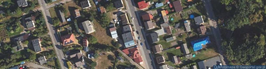 Zdjęcie satelitarne Sklep Spożywczo - Przemysłowy Joanna Tyburska