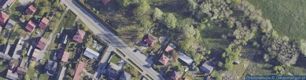 Zdjęcie satelitarne Sklep Spożywczo - Przemysłowy Justyna Szwedo