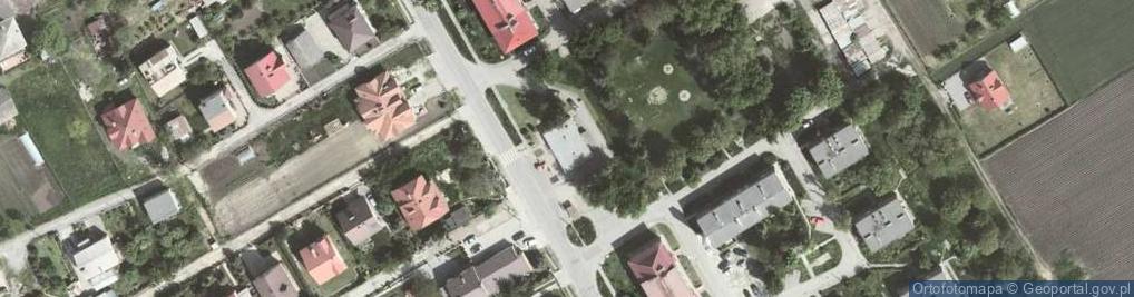 Zdjęcie satelitarne Sklep Spożywczo Przemysłowy Kolejarz
