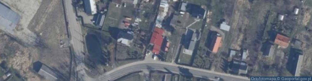 Zdjęcie satelitarne Sklep Spożywczo- Przemysłowy Leon Szymańska Marzena