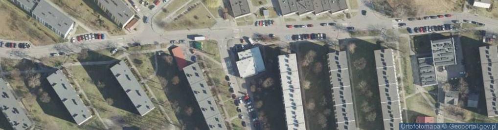 Zdjęcie satelitarne Sklep Spożywczo Przemysłowy M R Mlostek