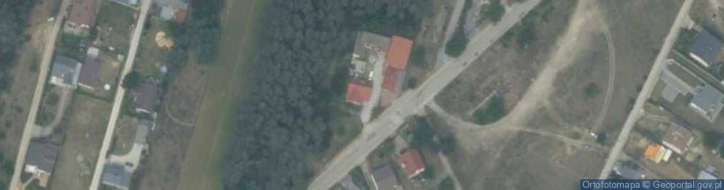 Zdjęcie satelitarne Sklep Spożywczo Przemysłowy Piotr