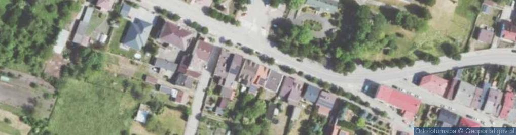 Zdjęcie satelitarne Sklep Spożywczo-Przemysłowyilona - Zbigniew Socha