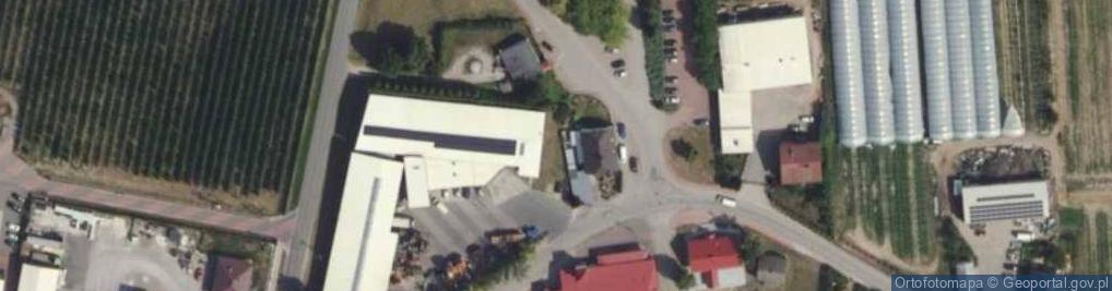 Zdjęcie satelitarne Sklep spożywczo - przemysłowy