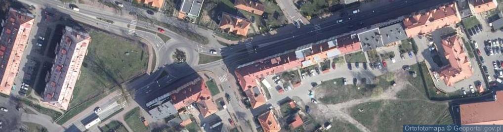 Zdjęcie satelitarne Sklep Spożywczy Aretka Hurt Detal