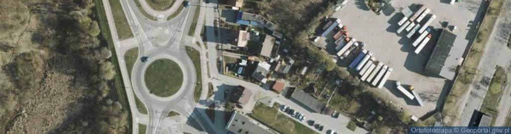 Zdjęcie satelitarne Sklep Spożywczy Market