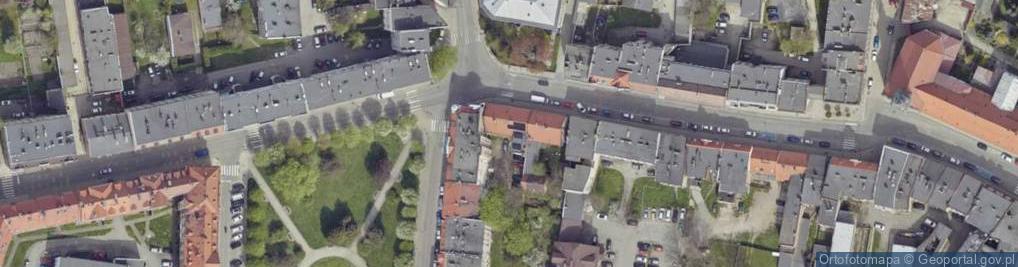 Zdjęcie satelitarne Sklep Spożywczy Zdrowa Żywność Dawidek