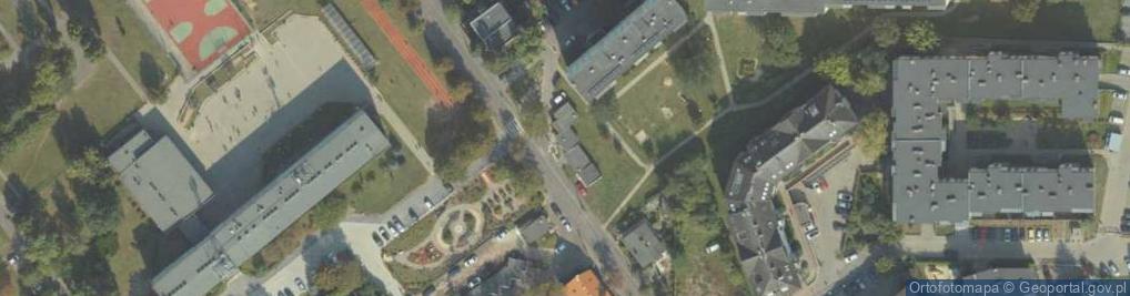 Zdjęcie satelitarne Sklep spożywczy