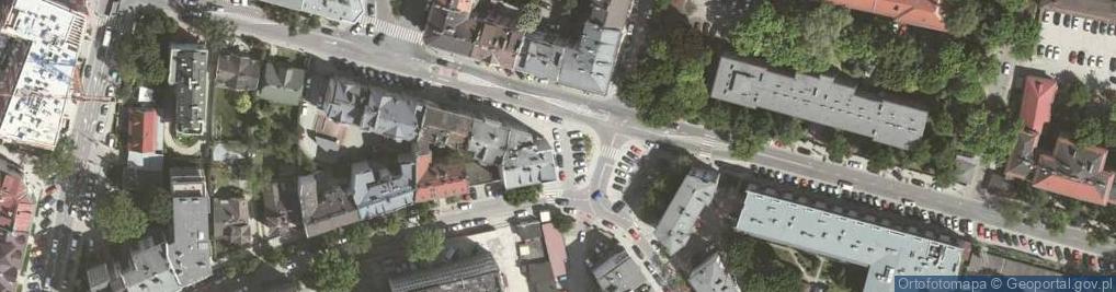 Zdjęcie satelitarne Sklep U Piotra
