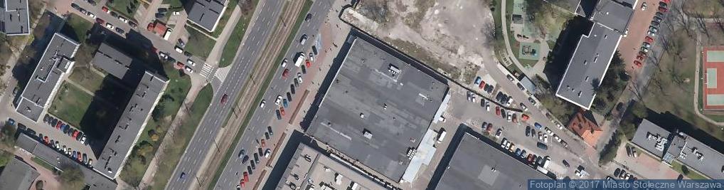 Zdjęcie satelitarne Sklep Wielobranżowy 'Hala Banacha'
