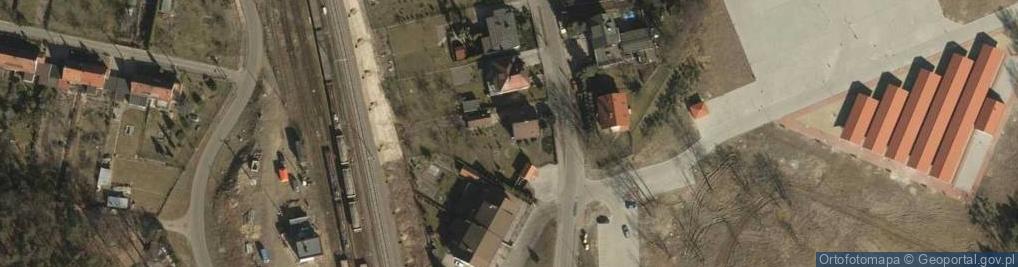 Zdjęcie satelitarne Sklep Wielobranżowy Abc i Wypożyczalnia Rowerów Lucyna Książewska