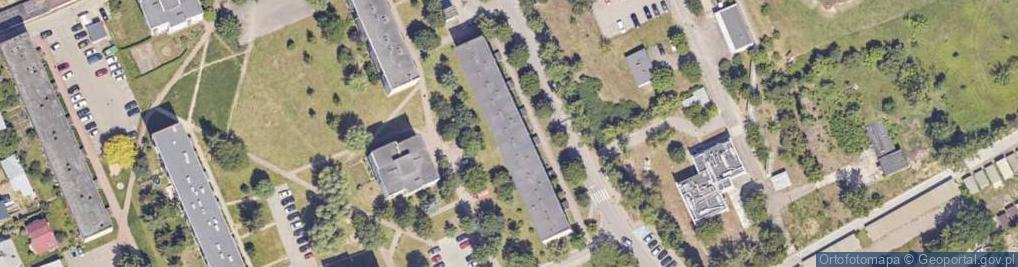 Zdjęcie satelitarne Sklep Wielobranżowy Bar Gastronomiczny