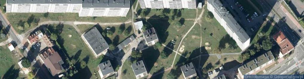 Zdjęcie satelitarne Sklep Wielobranżowy Beata Wodzyńska