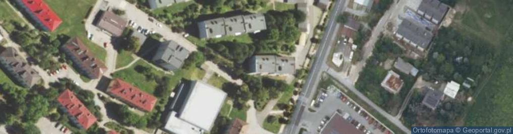 Zdjęcie satelitarne Sklep Wielobranżowy Omega