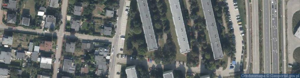 Zdjęcie satelitarne Sklepik