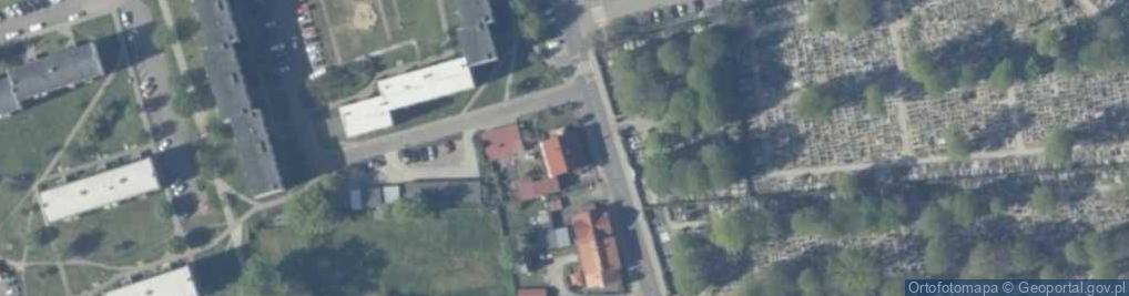 Zdjęcie satelitarne Sklep