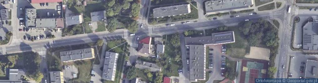 Zdjęcie satelitarne Spożywczy, Przemysłowy - Sklep