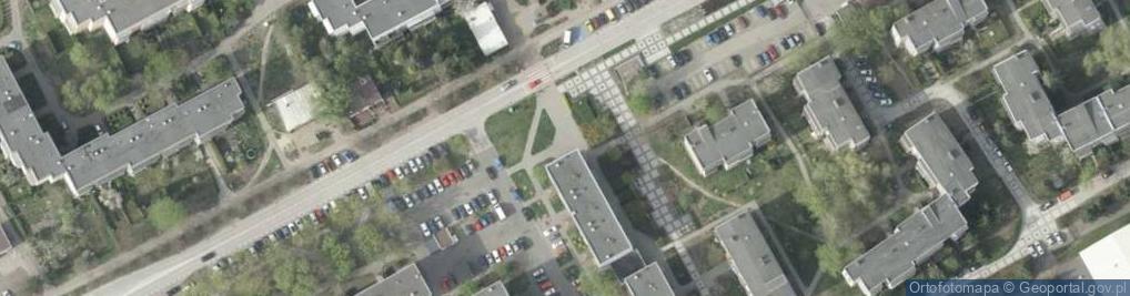 Zdjęcie satelitarne Spożywczy, Przemysłowy - Sklep