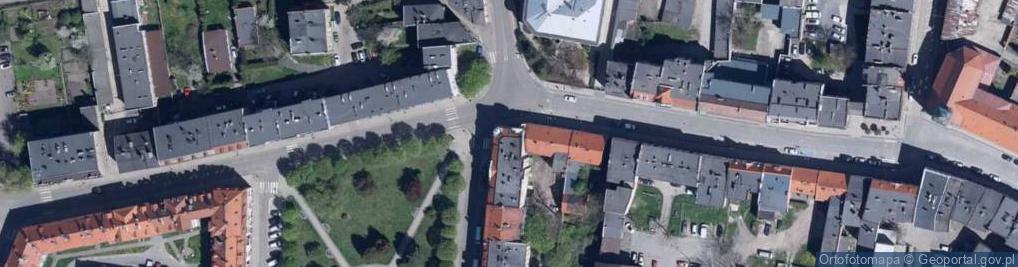 Zdjęcie satelitarne Spożywczy, Przemysłowy - Sklep
