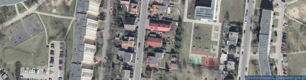 Zdjęcie satelitarne Spożywczy, Przemysłowy - Sklep