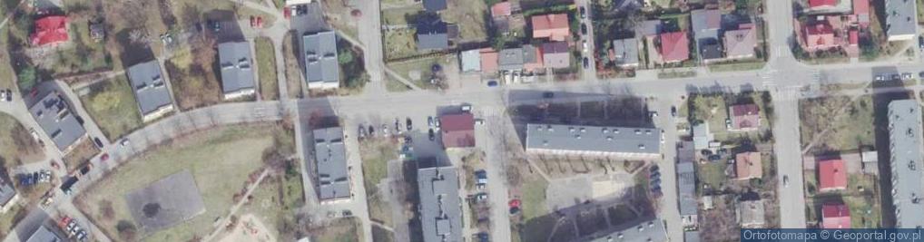 Zdjęcie satelitarne Spożywczy, Przemysłowy - Sklep