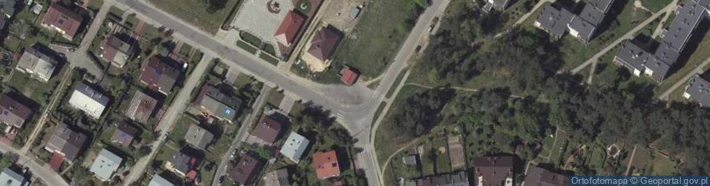 Zdjęcie satelitarne Spożywczy, Przemysłowy - Sklep