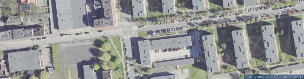 Zdjęcie satelitarne Spożywczy, Przemysłowy - Sklep