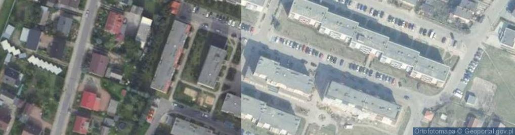 Zdjęcie satelitarne Spożywczy, Przemysłowy - Sklep