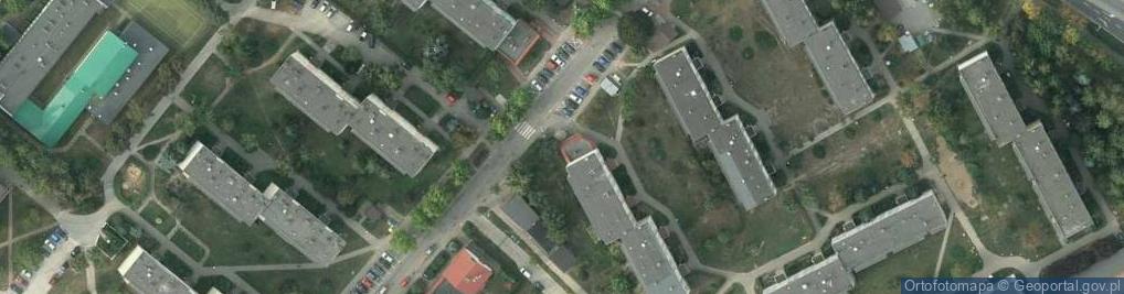 Zdjęcie satelitarne Spożywczy, Przemysłowy - Sklep