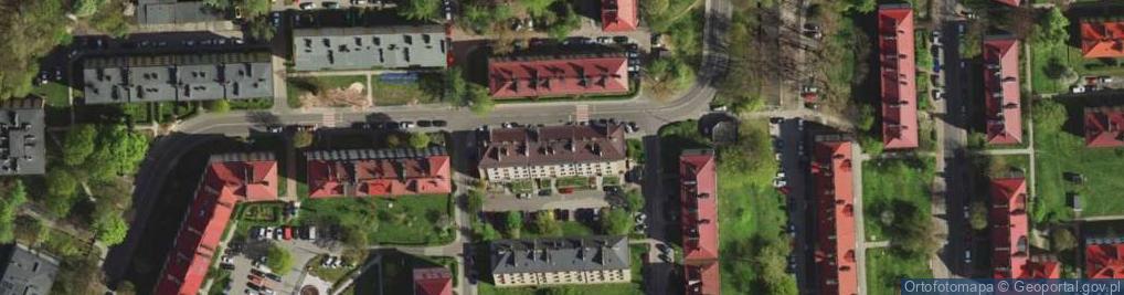 Zdjęcie satelitarne Spożywczy, Przemysłowy - Sklep