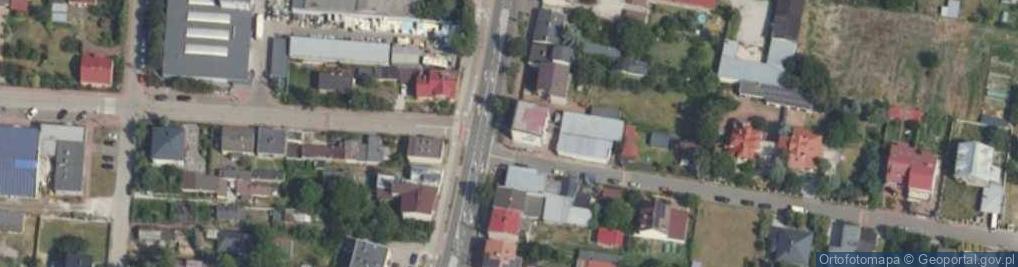 Zdjęcie satelitarne Spożywczy, Przemysłowy - Sklep