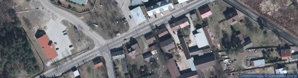 Zdjęcie satelitarne Spożywczy, Przemysłowy - Sklep