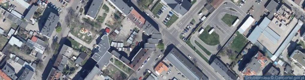 Zdjęcie satelitarne Spożywczy, Przemysłowy - Sklep