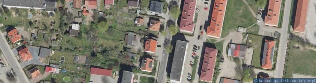 Zdjęcie satelitarne Spożywczy, Przemysłowy - Sklep