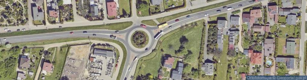 Zdjęcie satelitarne Starczewska Renata Małota Renata Sklep Ogólnospożywczy