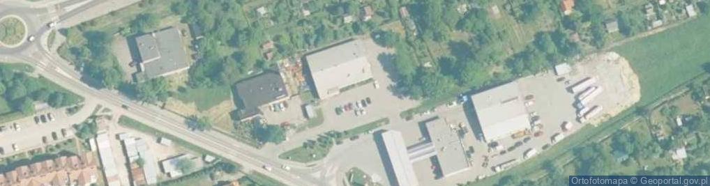 Zdjęcie satelitarne Supermarket Lux