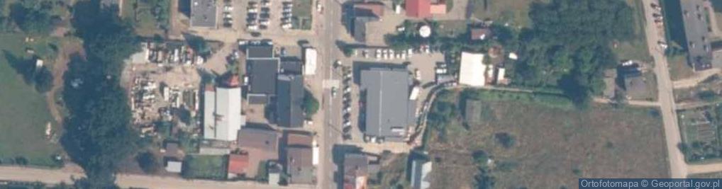 Zdjęcie satelitarne Supermarket Melan