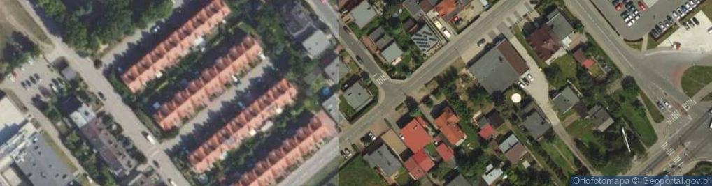 Zdjęcie satelitarne Weronika Nowaczyk Sklep Warzywa-Owoce Artykuły Ogólnospożywcze