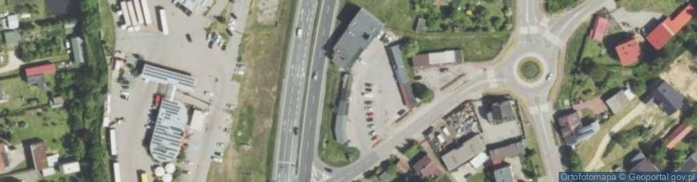 Zdjęcie satelitarne Zakład Handlowy Sklep U Pawła