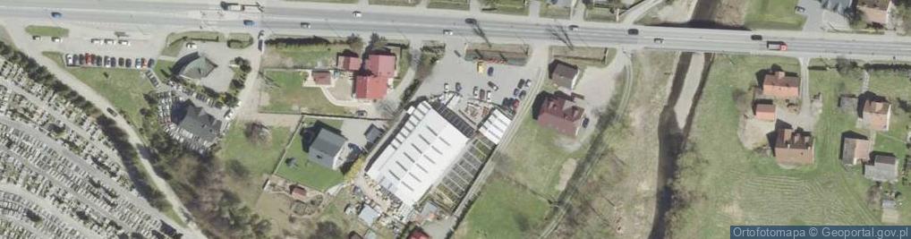 Zdjęcie satelitarne Ogród-Pro Autoryzowany Diler i Serwis Husqvarna Nowy Sącz