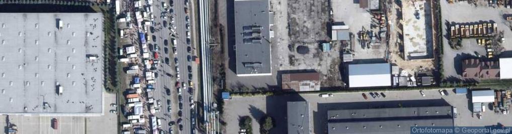 Zdjęcie satelitarne Hurtownia rowerów Piast