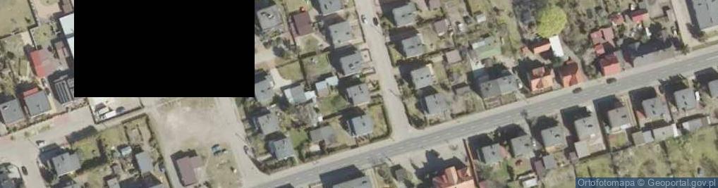 Zdjęcie satelitarne Wypożyczalnia kajaków