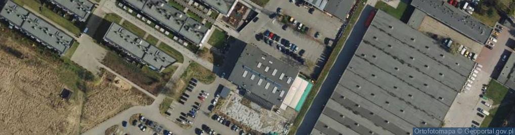 Zdjęcie satelitarne Squashpark