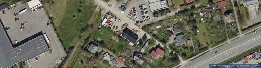 Zdjęcie satelitarne AGAZ Piotr Nowak | Instalacja gazowa LPG