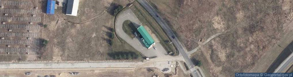 Zdjęcie satelitarne ASOS Małgorzata Sajewicz - Okręgowa Stacja Kontroli Pojazdów